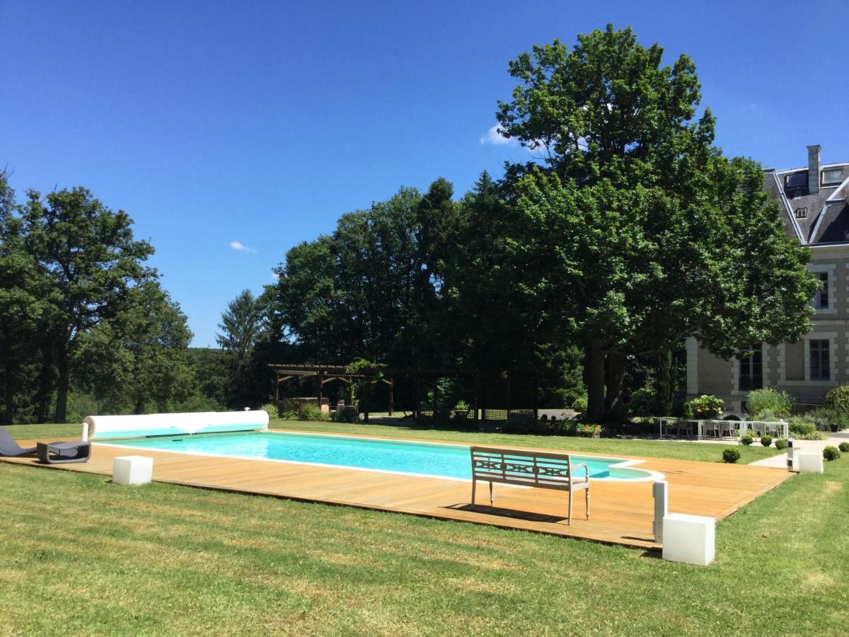 Chateau Des Essards Avec Piscine Et Jacuzzi Langeais Eksteriør billede