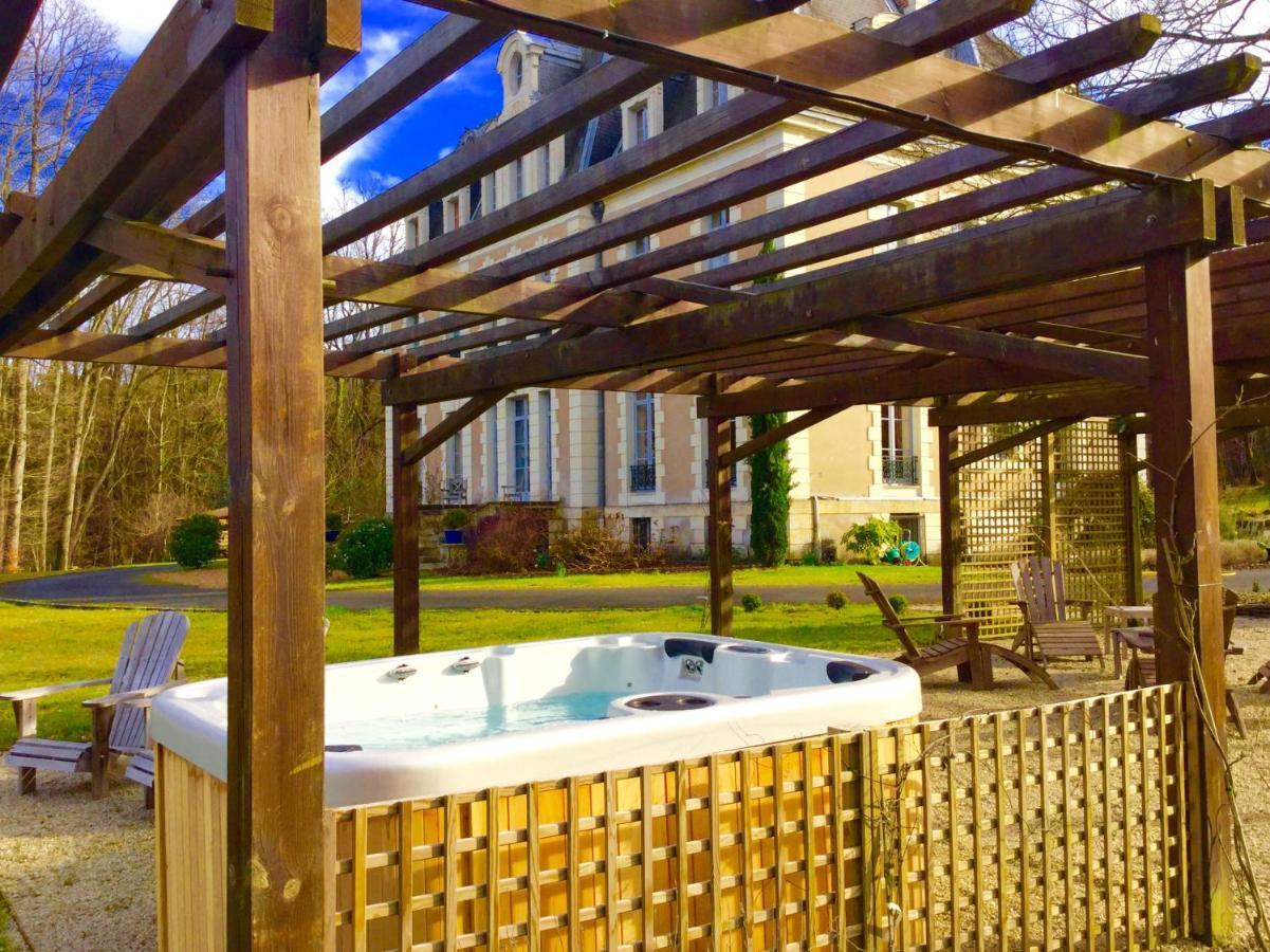 Chateau Des Essards Avec Piscine Et Jacuzzi Langeais Eksteriør billede
